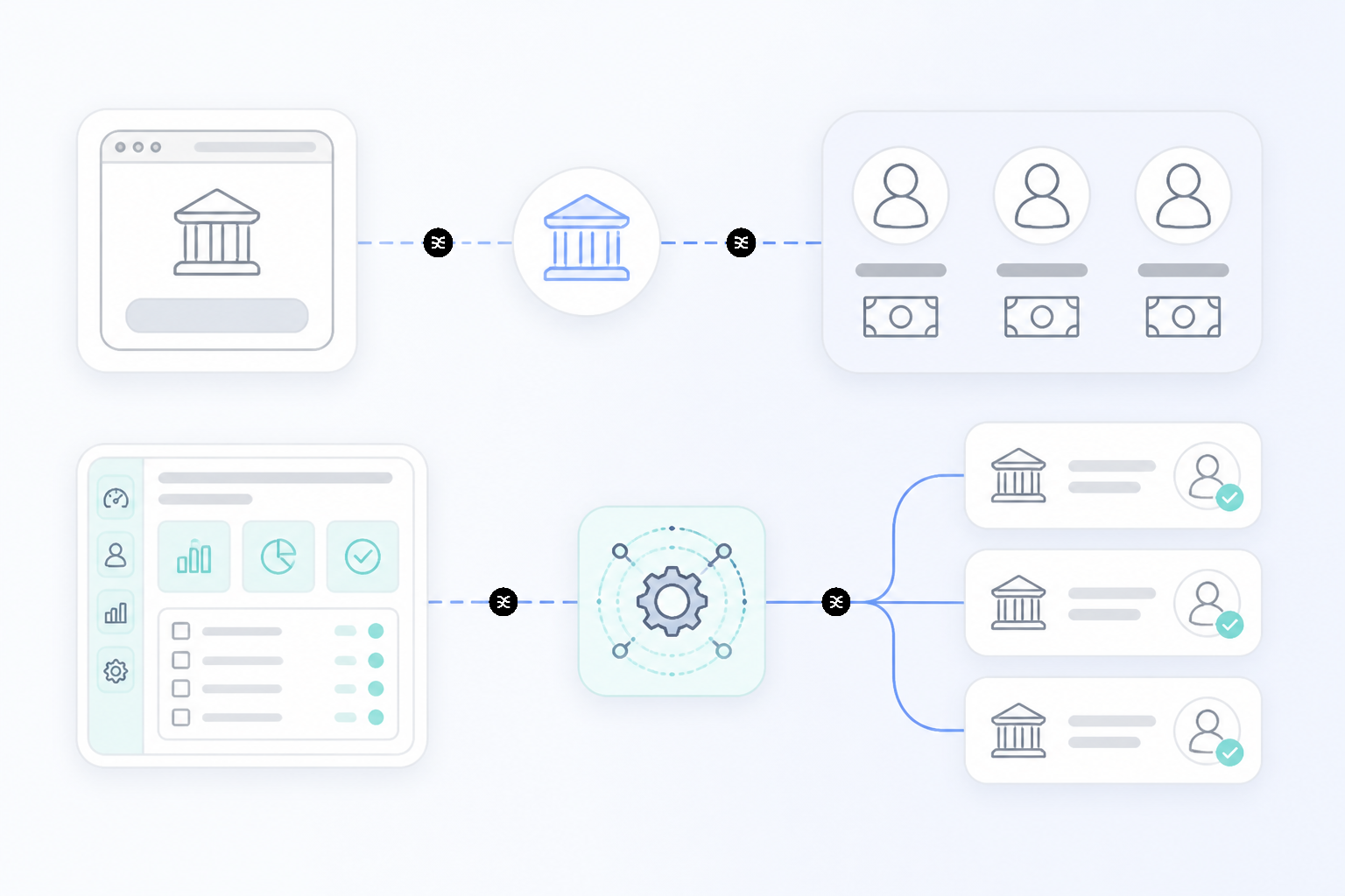 Illustration for How Does a Modern ACH Integration Differ from Basic Transfers?